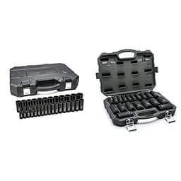 GEARWRENCH 48-Piece 1/2" Drive Deep Impact Socket Set (Metric & SAE)
