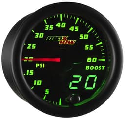 MaxTow Double Vision 60 PSI Turbo Boost Gauge Kit